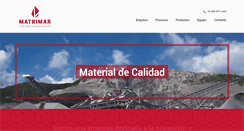Desktop Screenshot of matrimar.com